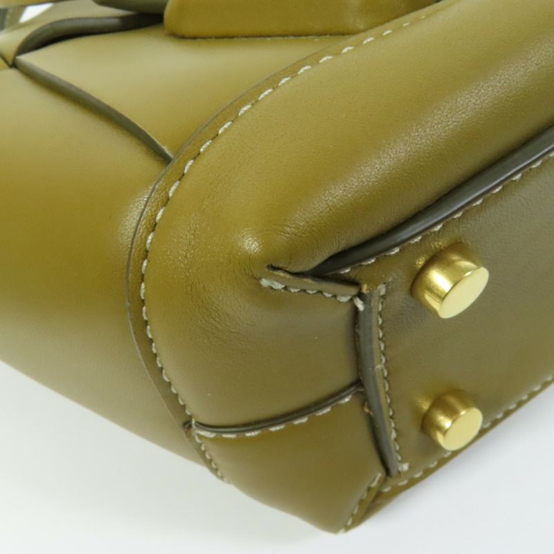 BOTTEGA VENETA 牛皮皮革Mini Arco Tote Bag手挽肩背兩用袋-9