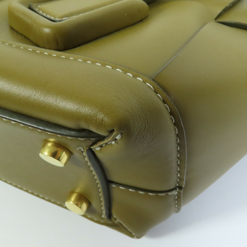 BOTTEGA VENETA 牛皮皮革Mini Arco Tote Bag手挽肩背兩用袋-10