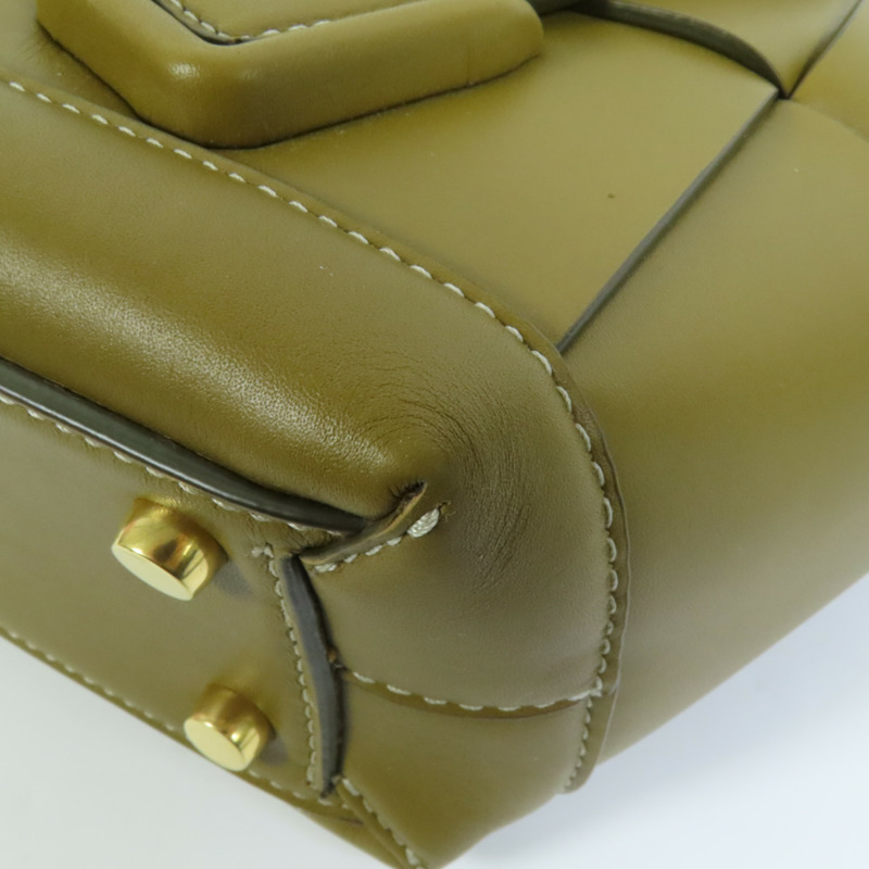 BOTTEGA VENETA 牛皮皮革Mini Arco Tote Bag手挽肩背兩用袋-12