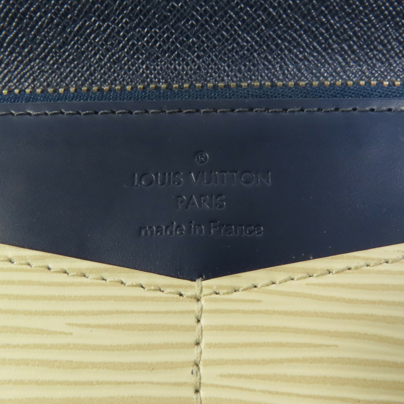 LOUIS VUITTON Epi Portefeuille Flore長錢包-7