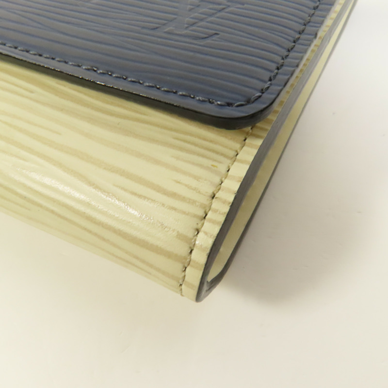 LOUIS VUITTON Epi Portefeuille Flore長錢包-10