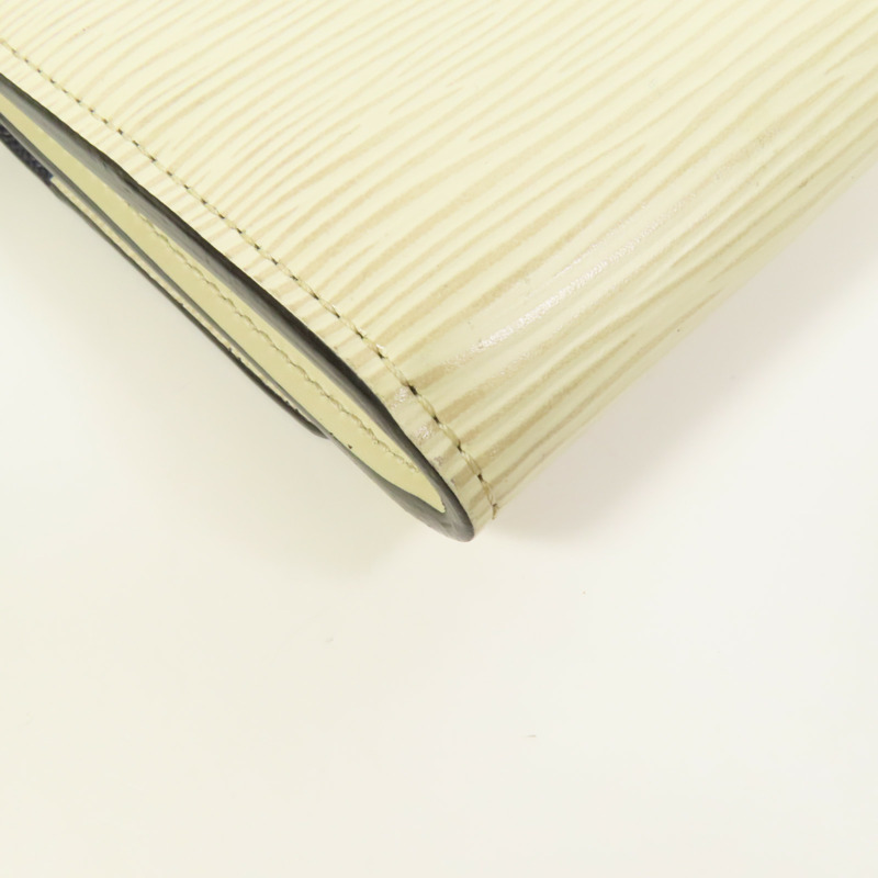 LOUIS VUITTON Epi Portefeuille Flore長錢包-11