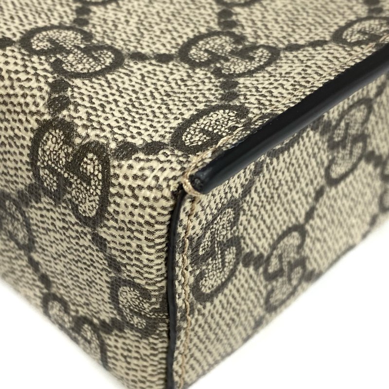 ☆ Gucci 古馳 Beige Coated Canvas Padlock Mini 2Way Bag 652683 米色塗層帆布兩用袋 652683 - 257024526-12