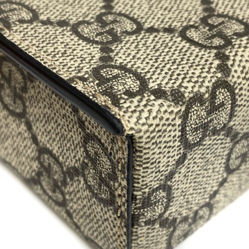 ☆ Gucci 古馳 Beige Coated Canvas Padlock Mini 2Way Bag 652683 米色塗層帆布兩用袋 652683 - 257024526-13