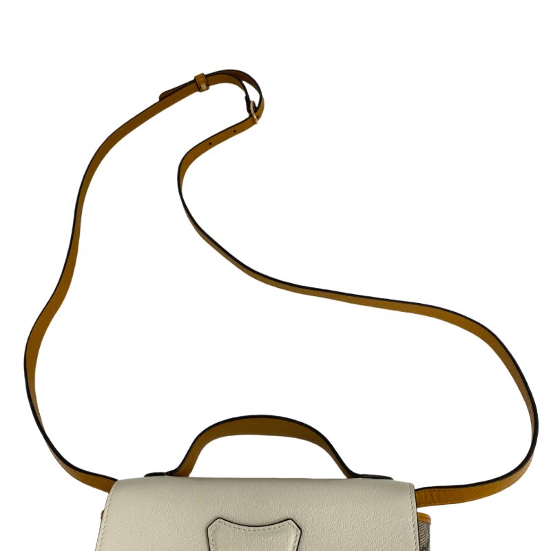 ☆ Gucci 古馳 Beige Coated Canvas Padlock Mini 2Way Bag 652683 米色塗層帆布兩用袋 652683 - 257024526-15