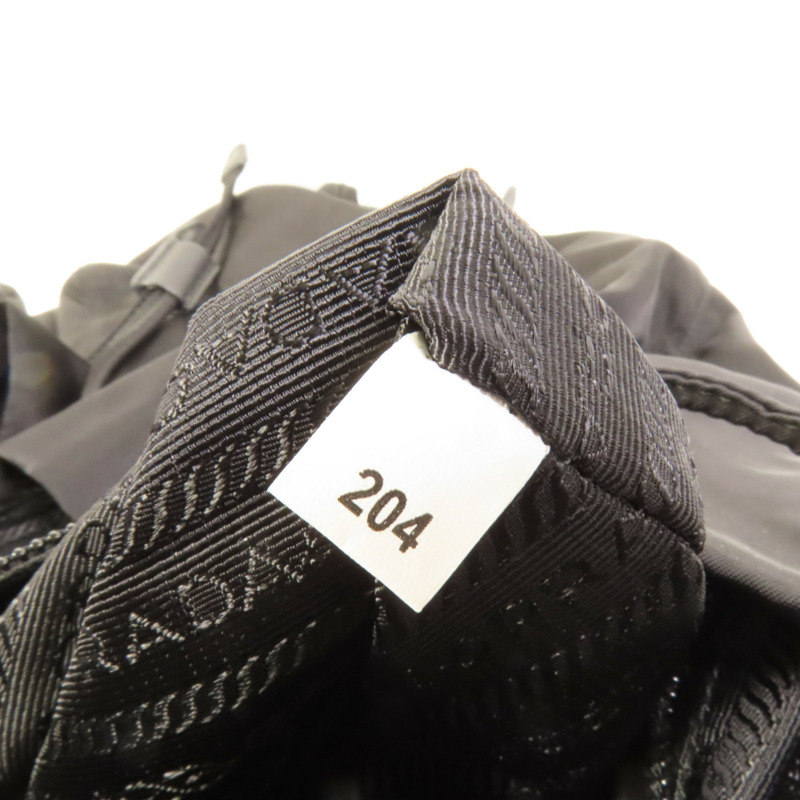 PRADA 尼龍Rucksack銀扣背包-8