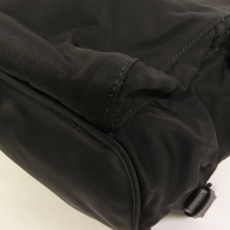 PRADA 尼龍Rucksack銀扣背包-12