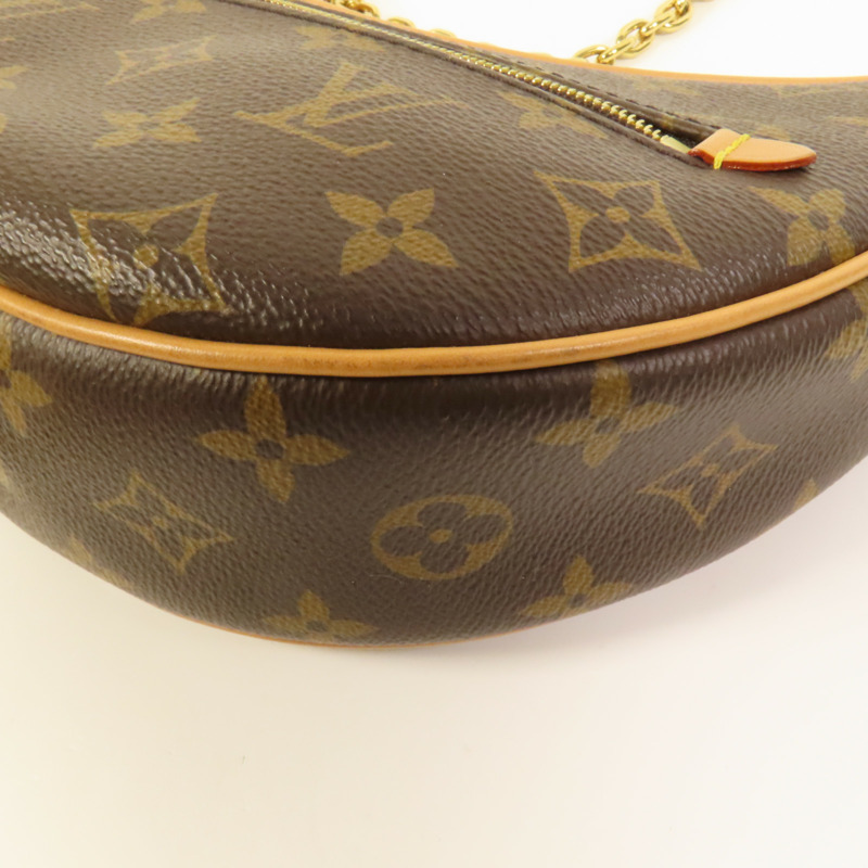 LOUIS VUITTON Monogram Loop金扣肩背袋棕色-10