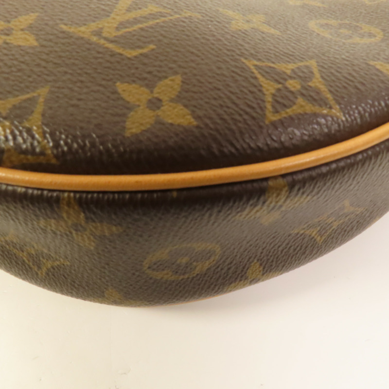 LOUIS VUITTON Monogram Loop金扣肩背袋棕色-11