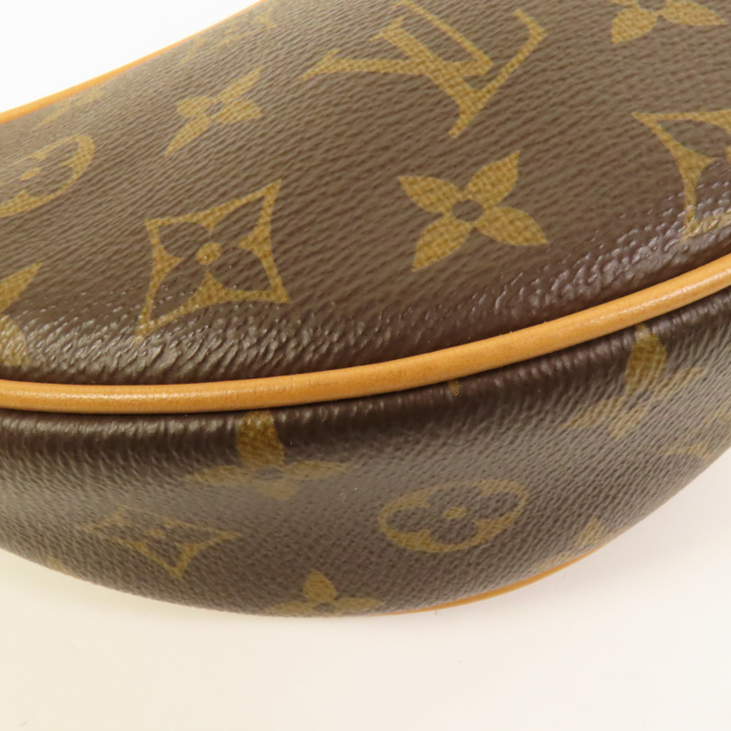 LOUIS VUITTON Monogram Loop金扣肩背袋棕色-12