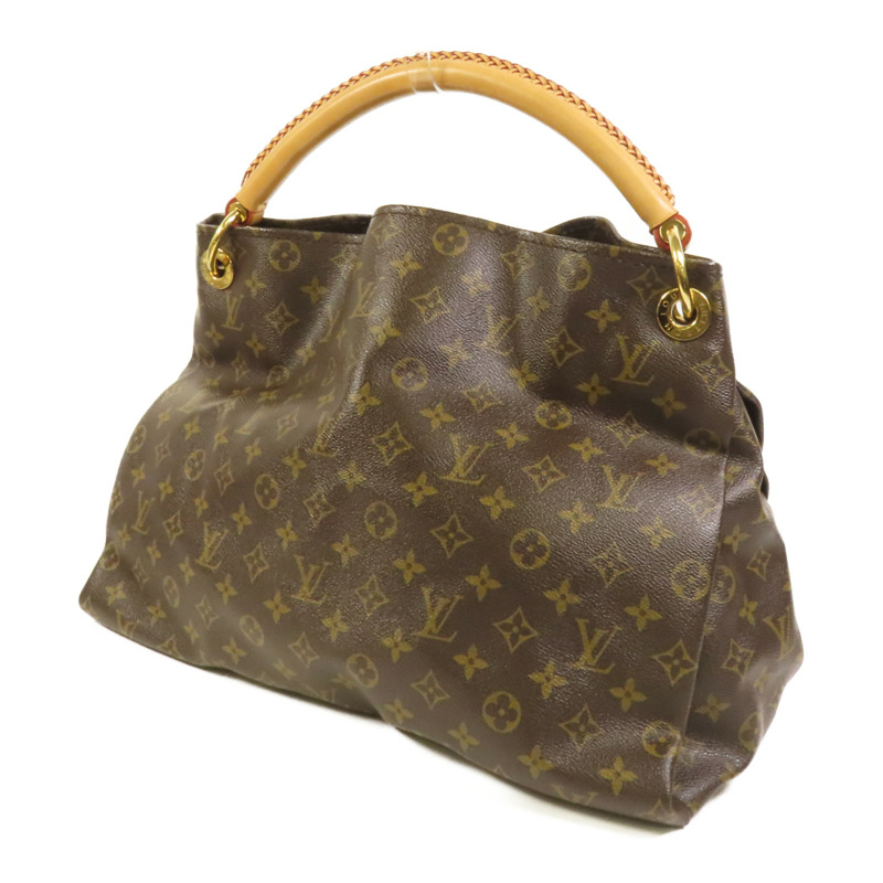LOUIS VUITTON Monogram Artsy MM金扣肩背袋-2