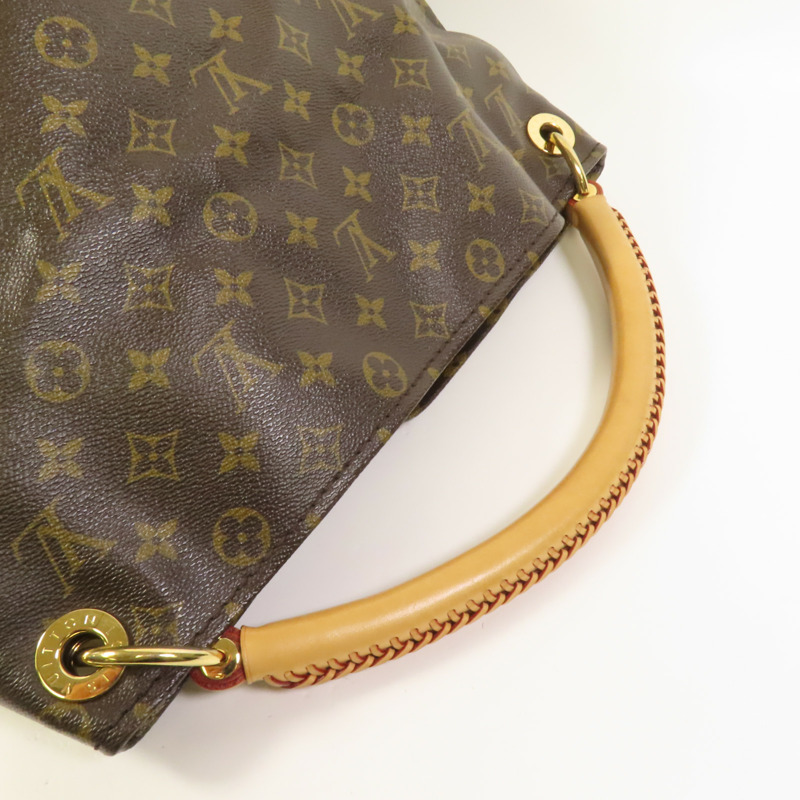 LOUIS VUITTON Monogram Artsy MM金扣肩背袋-4