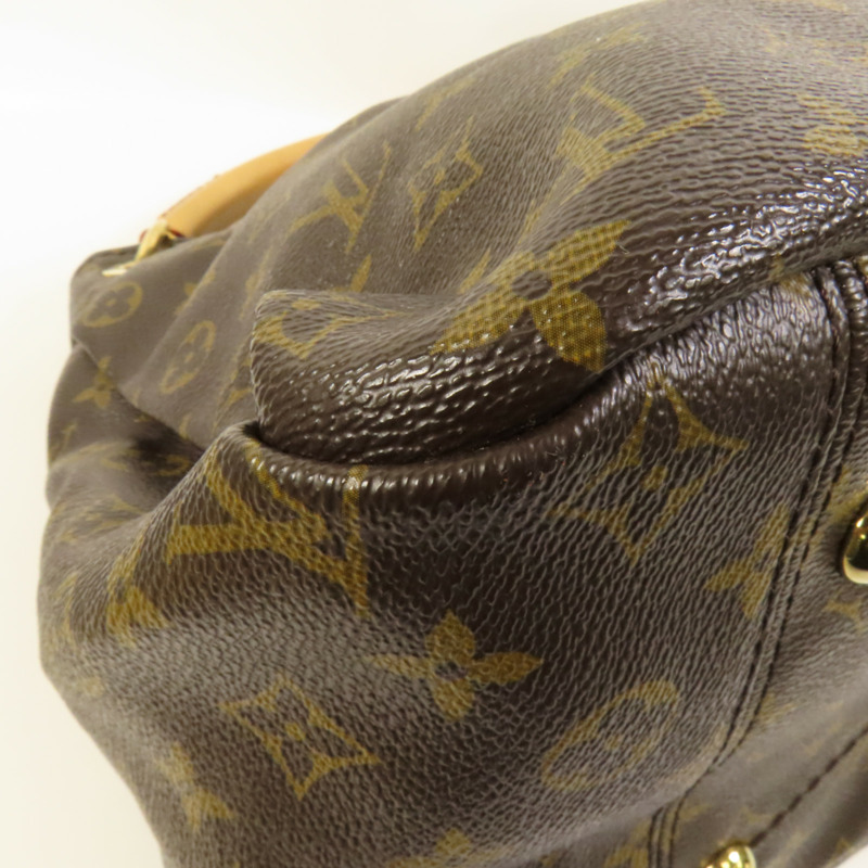 LOUIS VUITTON Monogram Artsy MM金扣肩背袋-10