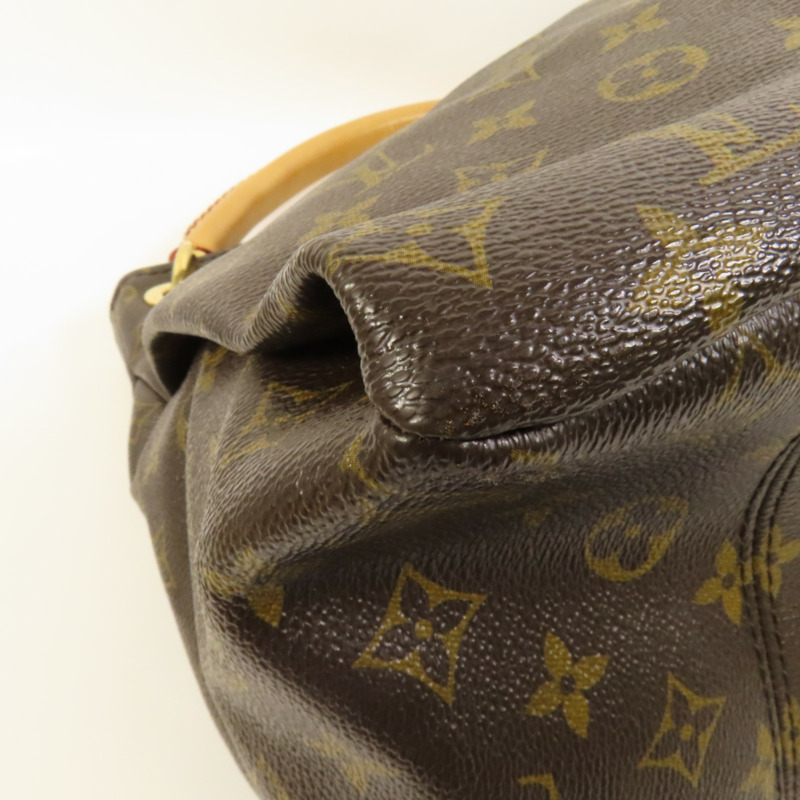 LOUIS VUITTON Monogram Artsy MM金扣肩背袋-13