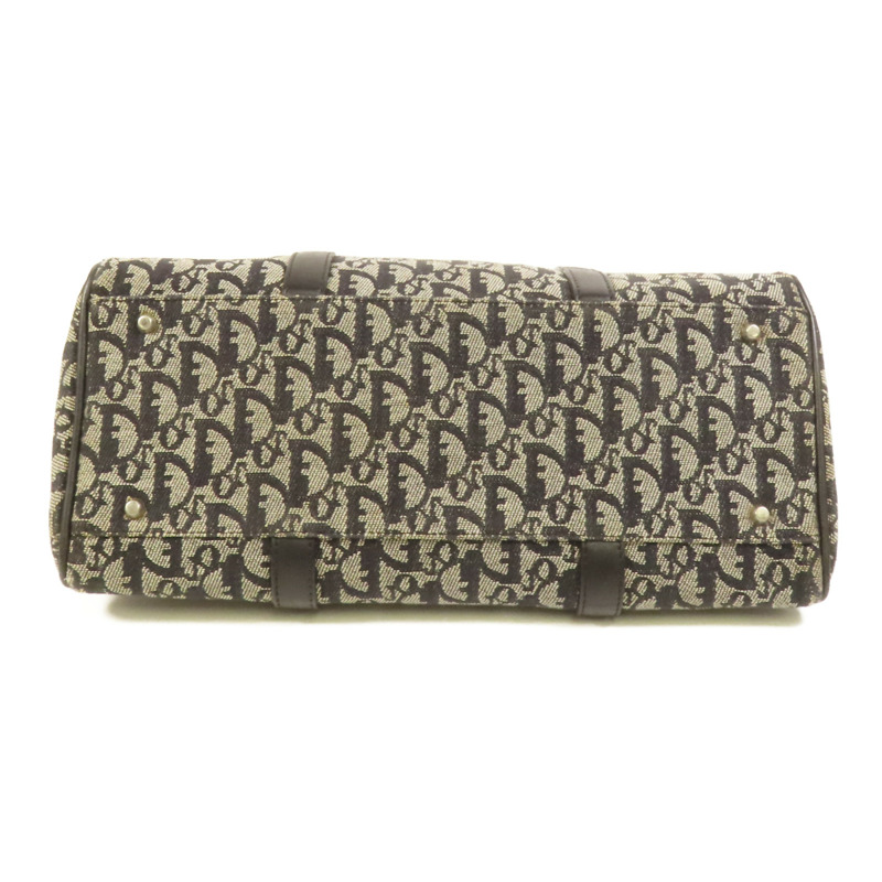 Dior 帆布Vintage Hand Bag銀扣手挽袋-3