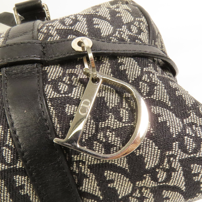 Dior 帆布Vintage Hand Bag銀扣手挽袋-5