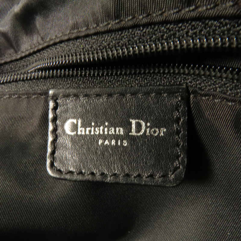 Dior 帆布Vintage Hand Bag銀扣手挽袋-8