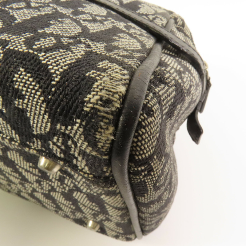 Dior 帆布Vintage Hand Bag銀扣手挽袋-11