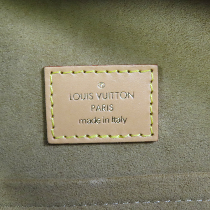 LOUIS VUITTON Monogram Boite Chapeau Souple金扣肩背袋棕色-9