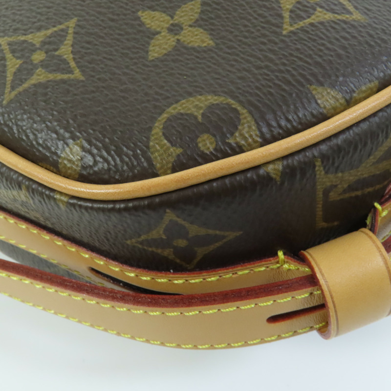 LOUIS VUITTON Monogram Boite Chapeau Souple金扣肩背袋棕色-14