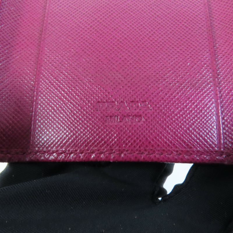 PRADA 牛皮皮革Key Holder鎖匙包-7