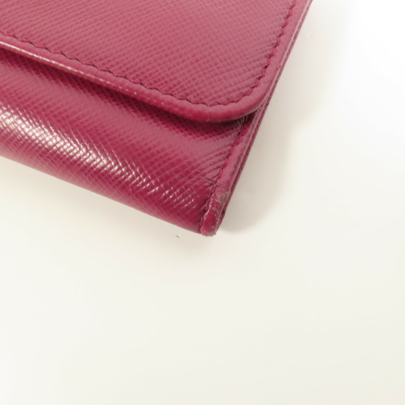 PRADA 牛皮皮革Key Holder鎖匙包-10