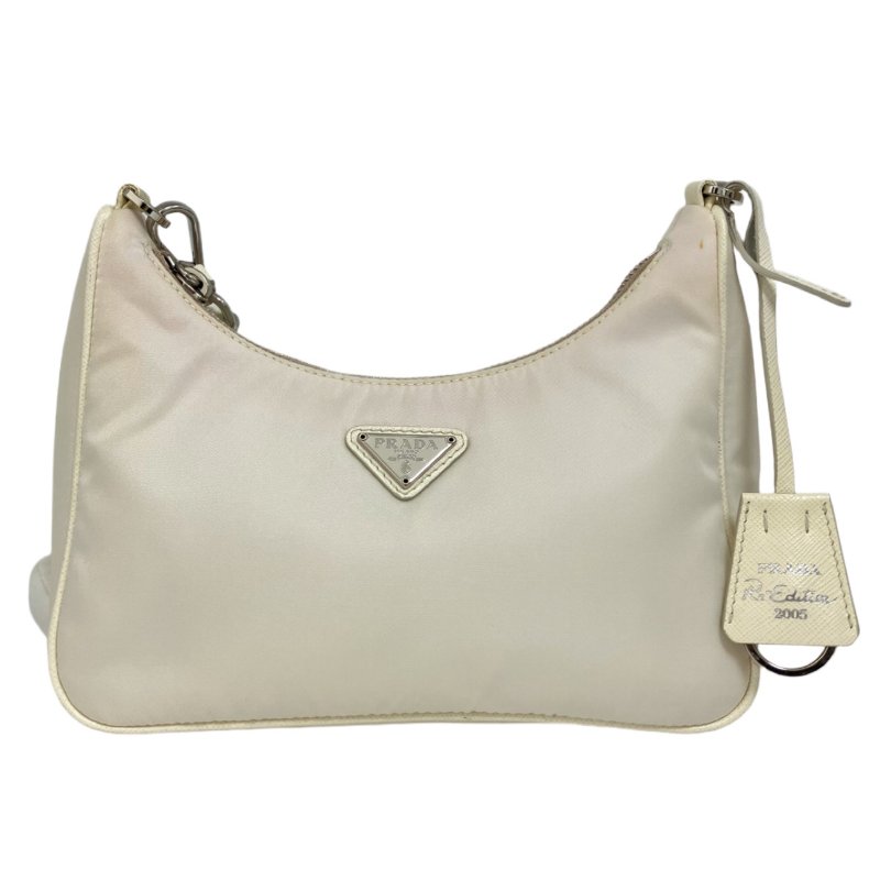☆ Prada 普拉達 Beige Nylon 2Way Bag 淺褐色尼龍兩用袋 1BH204 - 257024062-1