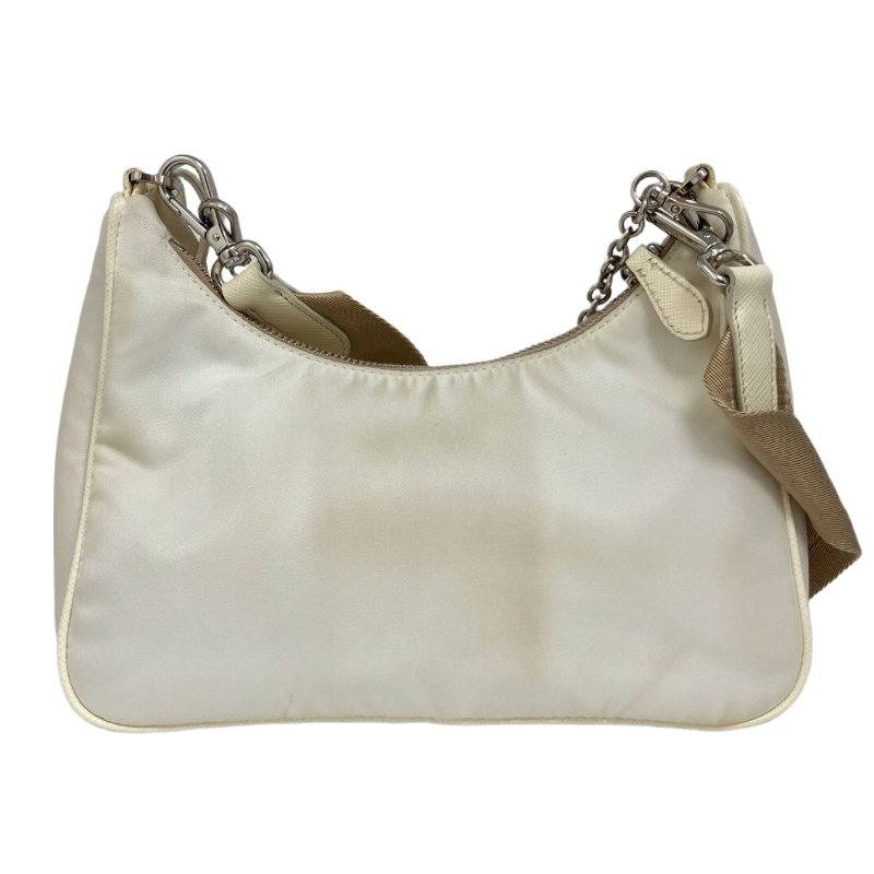 ☆ Prada 普拉達 Beige Nylon 2Way Bag 淺褐色尼龍兩用袋 1BH204 - 257024062-2