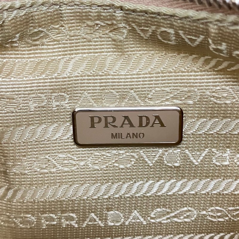 ☆ Prada 普拉達 Beige Nylon 2Way Bag 淺褐色尼龍兩用袋 1BH204 - 257024062-14