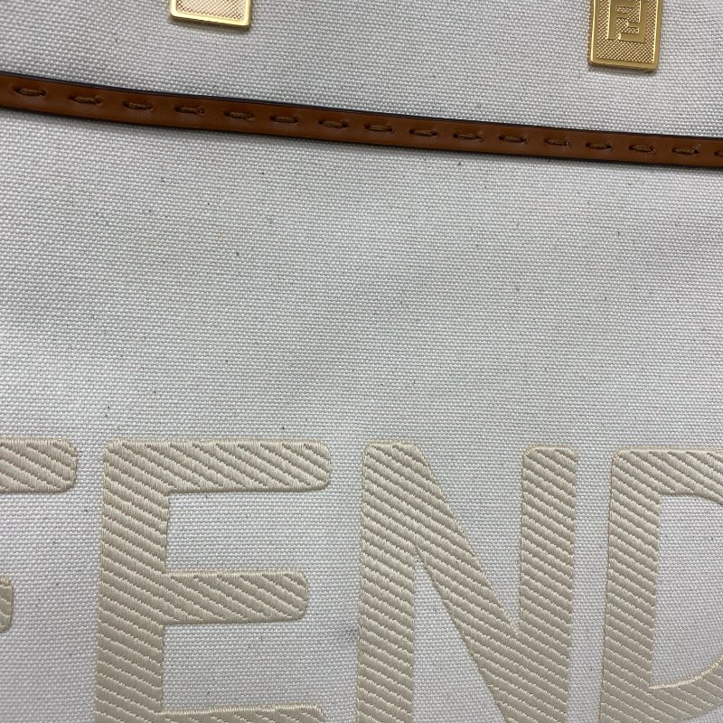 △ Fendi 芬迪 Sunshine Beige Canvas 2Way Bag 8BH386 米色帆布兩用袋 8BH386 -257024356-8