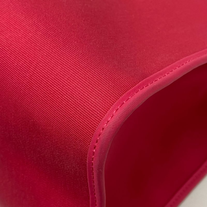 △ Hermes 愛馬仕 Herbag 39 Deep Green, Hotpink Canvas Smooth Calfskin Palladium-plated Hardware 2Way Bag Stamp A 深綠色, 亮粉色帆布光滑小牛皮銀扣兩用袋 A刻 -257024472-9