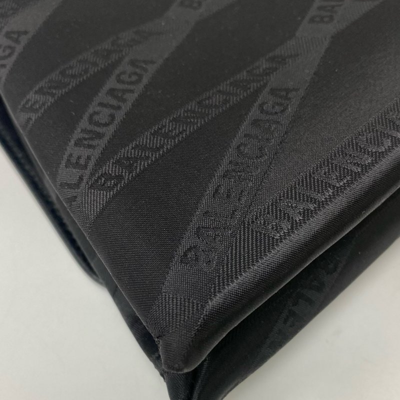 △ Balenciaga 巴黎世家 Shift Black Nylon, Calfskin Shoulder Bag 580161 黑色尼龍, 小牛皮肩背袋 580161 -257024538-12