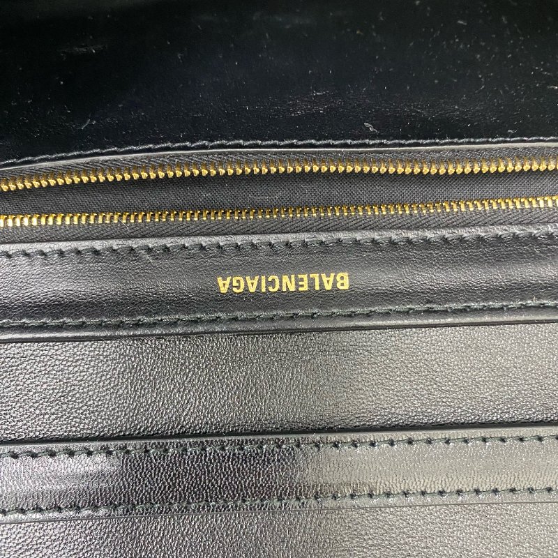 △ Balenciaga 巴黎世家 Shift Black Nylon, Calfskin Shoulder Bag 580161 黑色尼龍, 小牛皮肩背袋 580161 -257024538-15