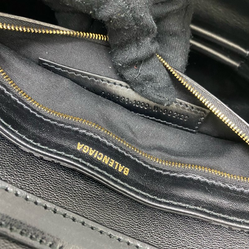 △ Balenciaga 巴黎世家 Shift Black Nylon, Calfskin Shoulder Bag 580161 黑色尼龍, 小牛皮肩背袋 580161 -257024538-16