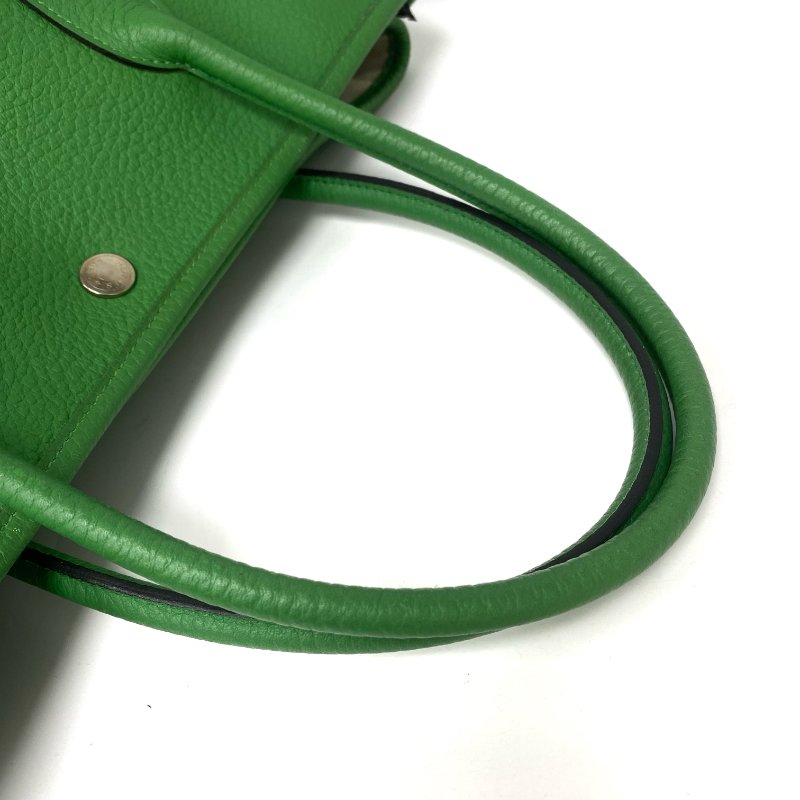 △ Hermes 愛馬仕 Garden Party 36 Green Negonda Calfskin Palladium-plated Hardware Tote Bag Stamp T 綠色壓紋小牛皮銀扣托特袋T刻 -257024695-15
