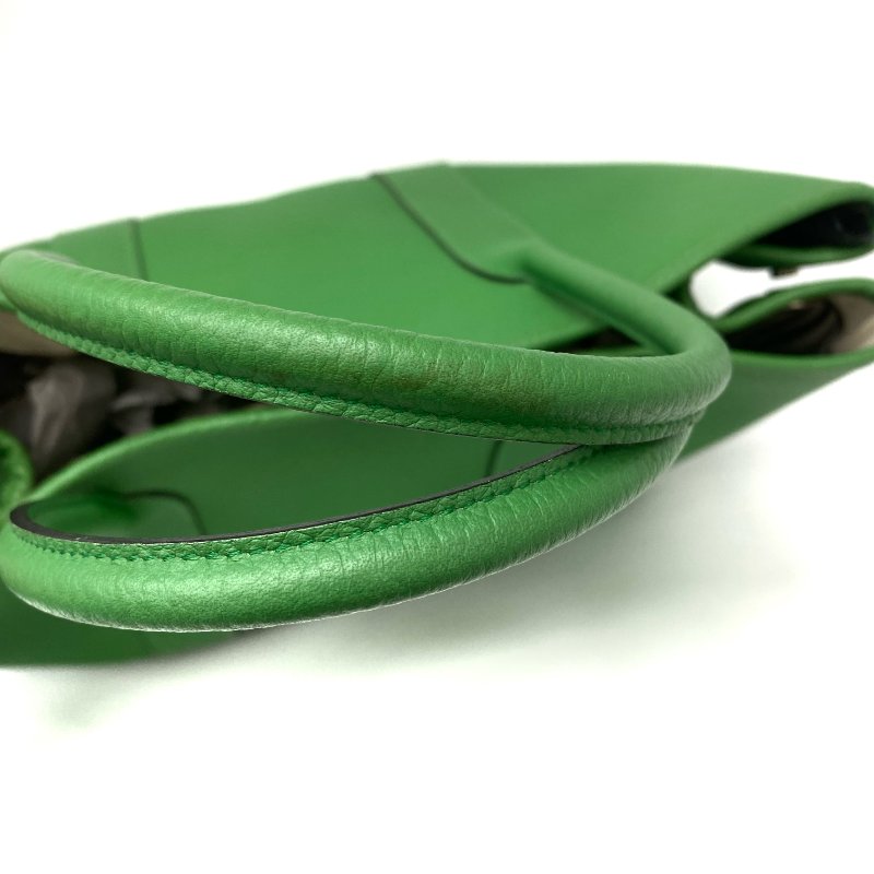 △ Hermes 愛馬仕 Garden Party 36 Green Negonda Calfskin Palladium-plated Hardware Tote Bag Stamp T 綠色壓紋小牛皮銀扣托特袋T刻 -257024695-16