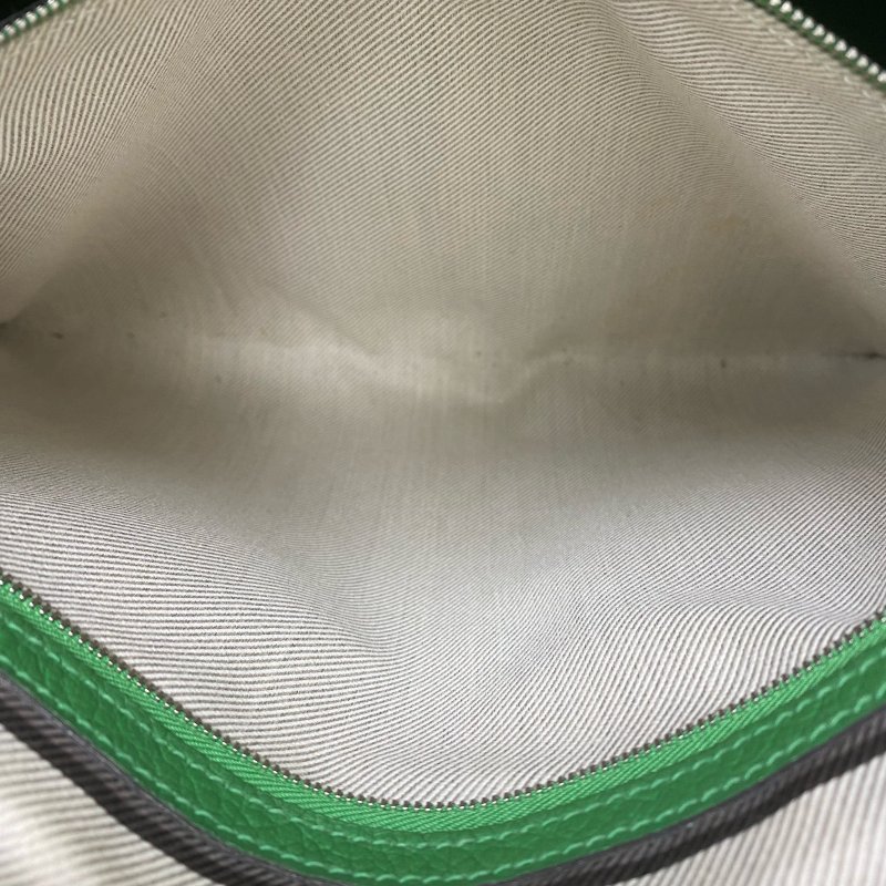 △ Hermes 愛馬仕 Garden Party 36 Green Negonda Calfskin Palladium-plated Hardware Tote Bag Stamp T 綠色壓紋小牛皮銀扣托特袋T刻 -257024695-19