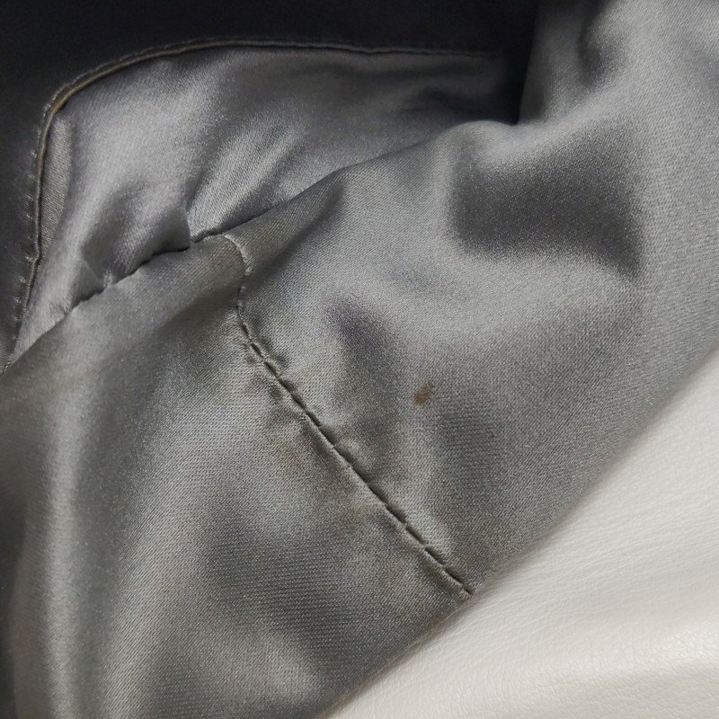 Chanel牛皮拼色雙C logo單肩包-8