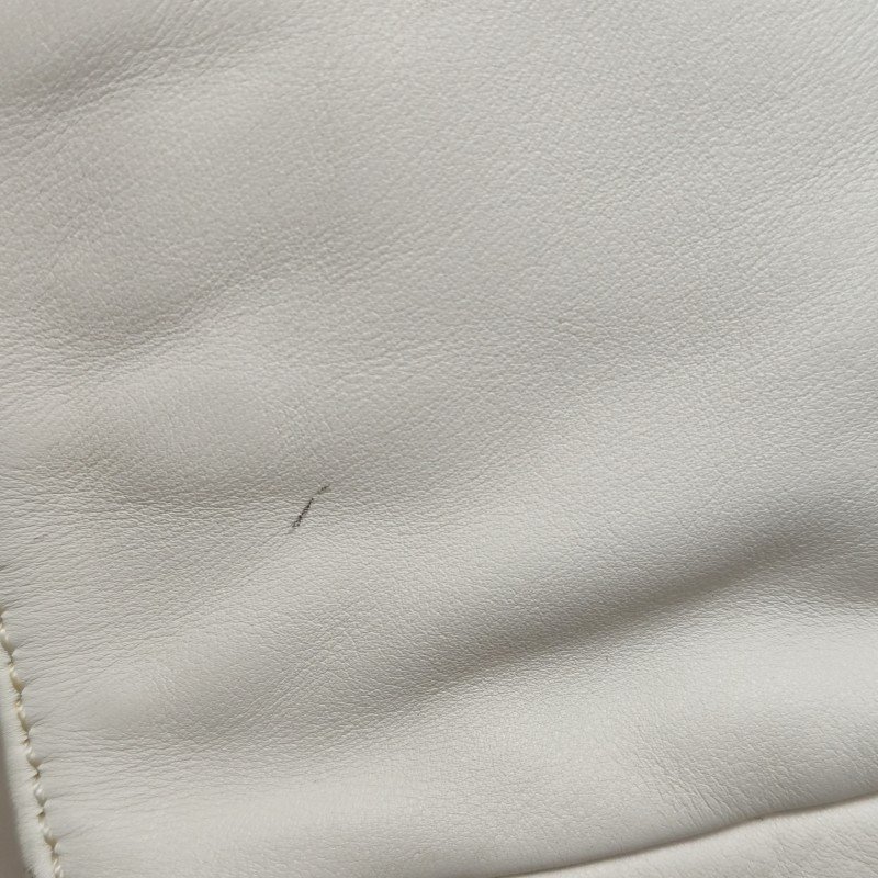 Chanel牛皮拼色雙C logo單肩包-15