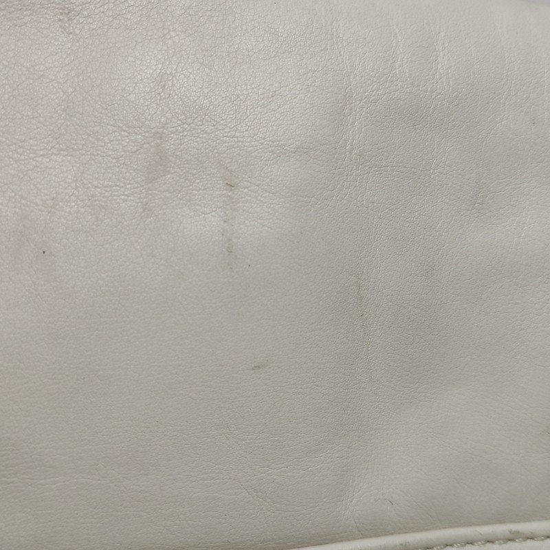 Chanel牛皮拼色雙C logo單肩包-16