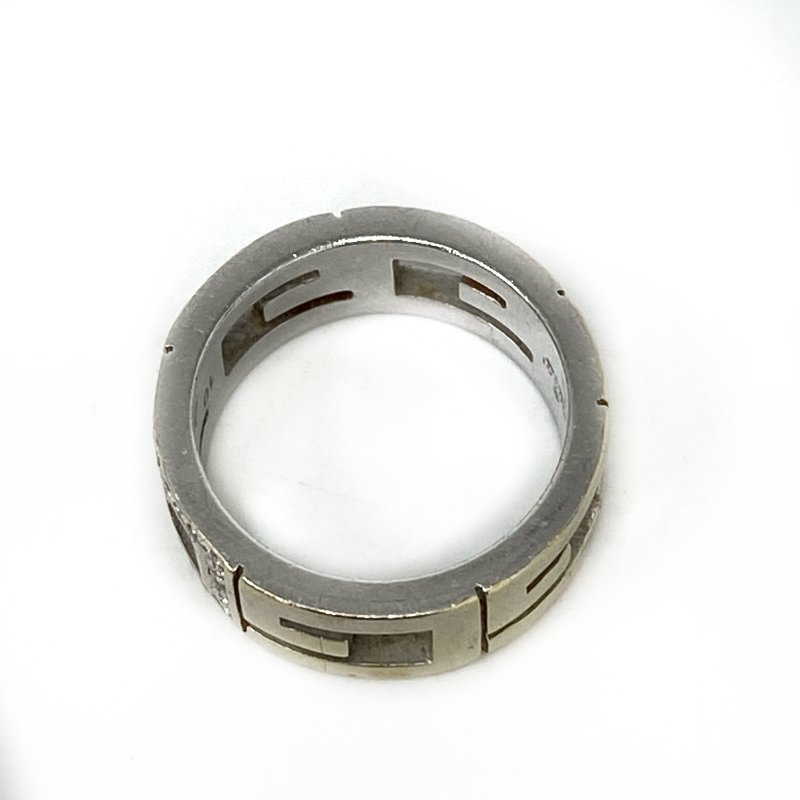 △ Gucci 古馳 18K White Gold Diamond Ring 7.99g 18K白金鑽石戒指7.99g -257024061-9