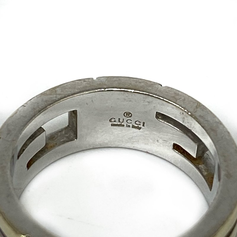 △ Gucci 古馳 18K White Gold Diamond Ring 7.99g 18K白金鑽石戒指7.99g -257024061-10