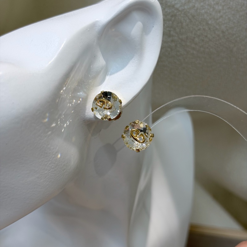 Valentino The Bold Edition 金色四爪水鑽Vlogo 耳環 XC144-0