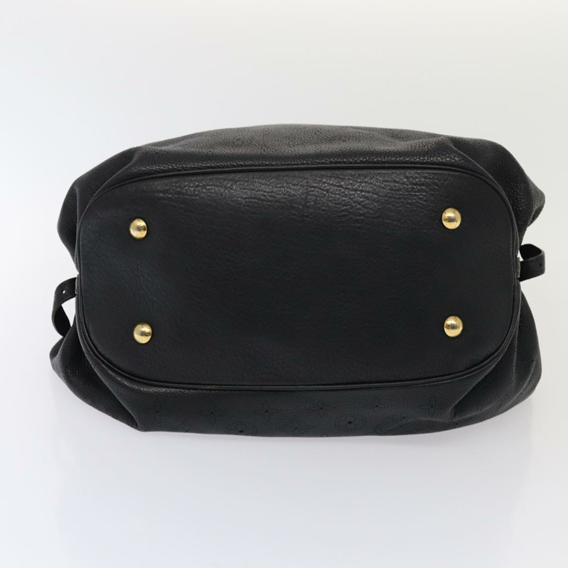 【日本直送】路易威登 Monogram Mahina XL 手提包 黑色 M95547 LV Auth yk14421-4