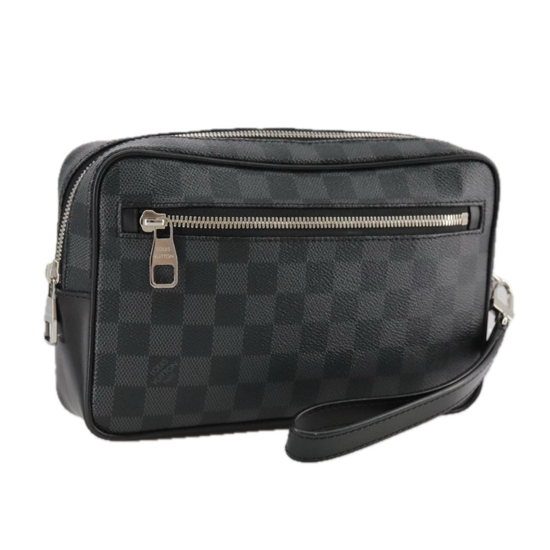 【日本直送】路易威登 Damier 石墨 Pochette Casai 手拿包 N41664 LV 正品 108767-0