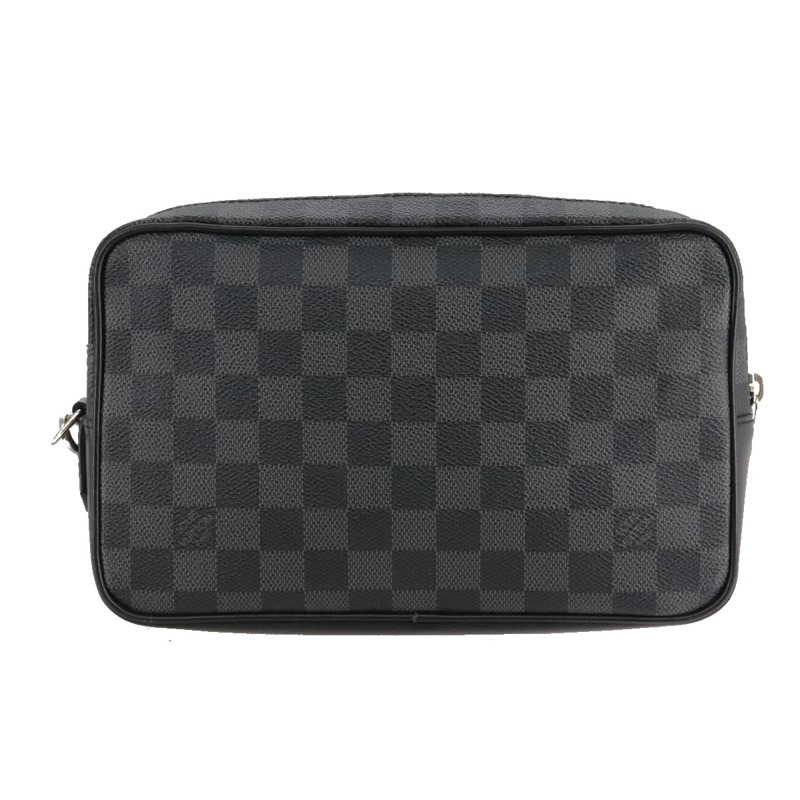 【日本直送】路易威登 Damier 石墨 Pochette Casai 手拿包 N41664 LV 正品 108767-1
