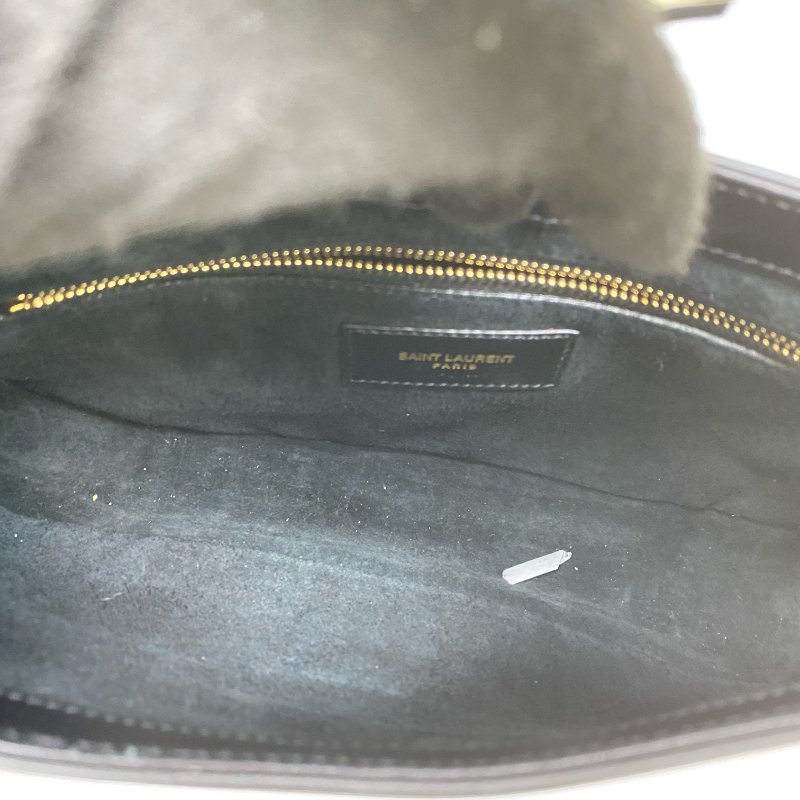 △ Saint Laurent 聖羅蘭 Le 5 à 7 Black Calfskin Shoulder Bag 黑色小牛皮肩背袋 -257024592-15