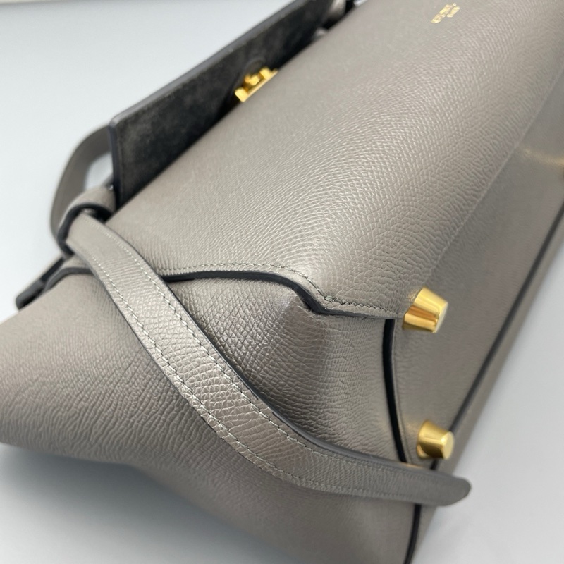 celine賽琳鯰魚包中號灰色-5