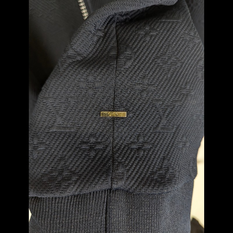 莉亞精品♡LV 浮雕滿印立領外套 尺碼S 二手美品-4