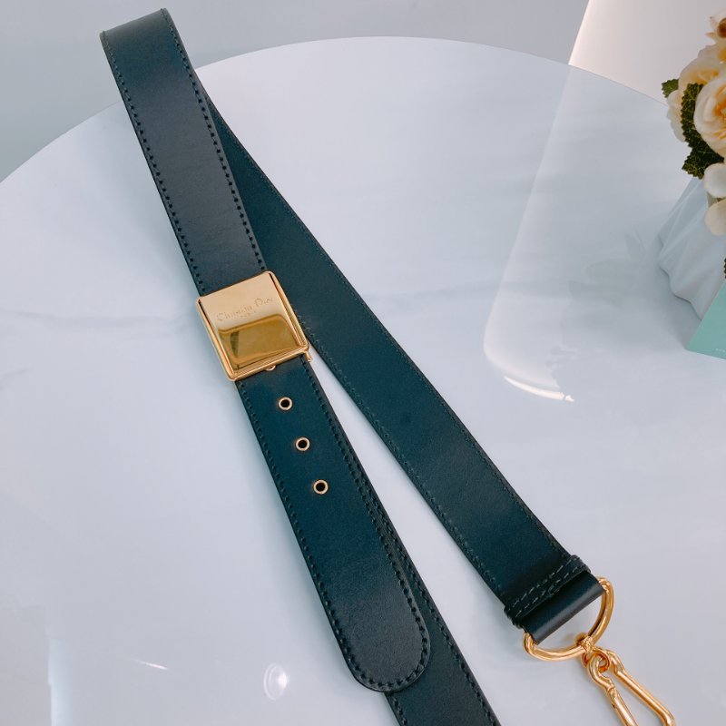 MS0447 Dior 迪奧 30 迷理蒙田緹花布藍色金扣斜肩包Montaigne Box Mini Oblique Jacquard Blue x GHW-16